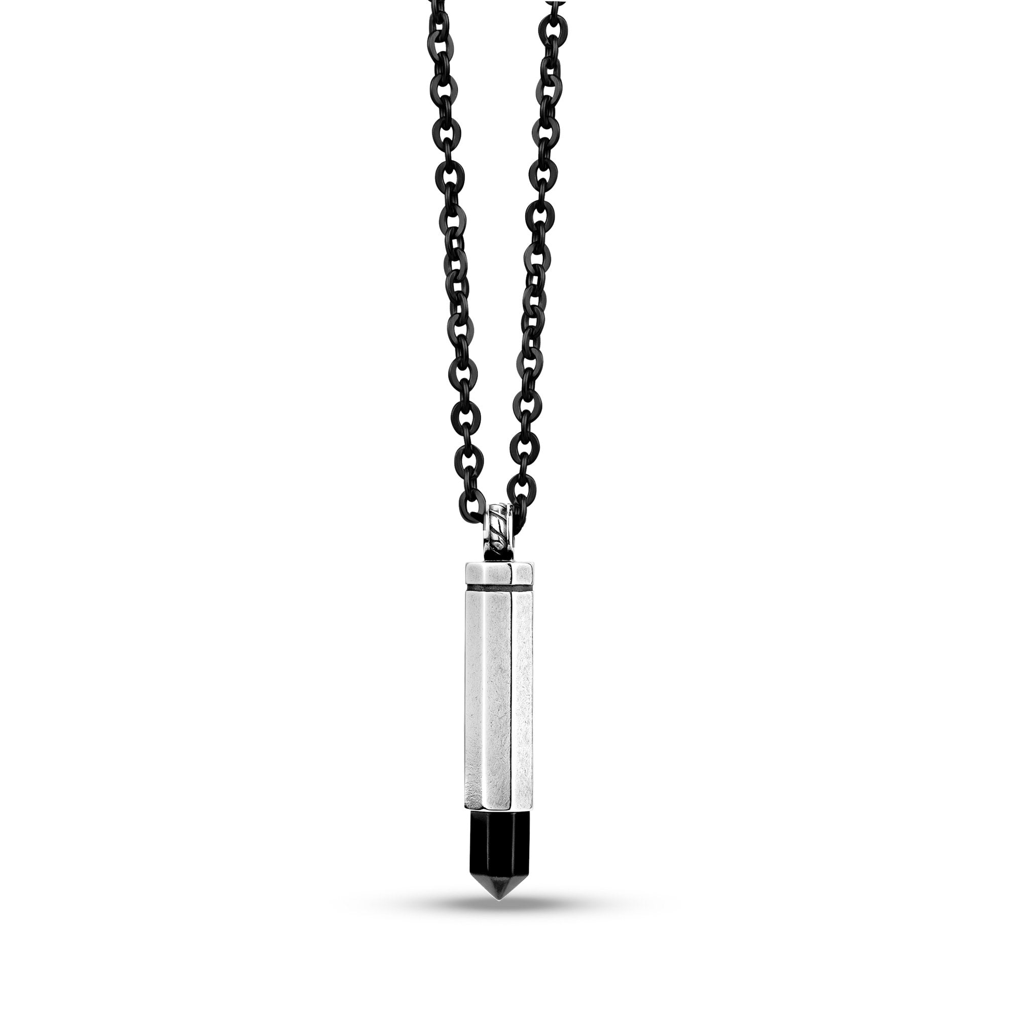 Lords Prayer Urn Necklace - Cross Mens Cremation Jewelry For Ashes – Sarah  & Essie